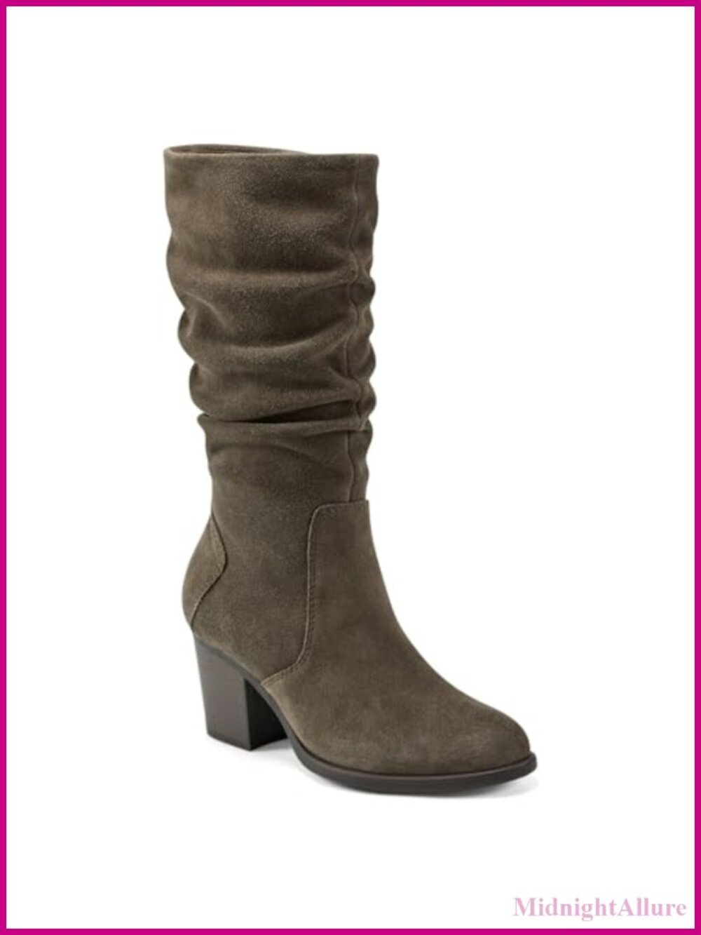 Cushioned Insole Mid-Calf Boots Lightweight Flexible Outsole Arch Support